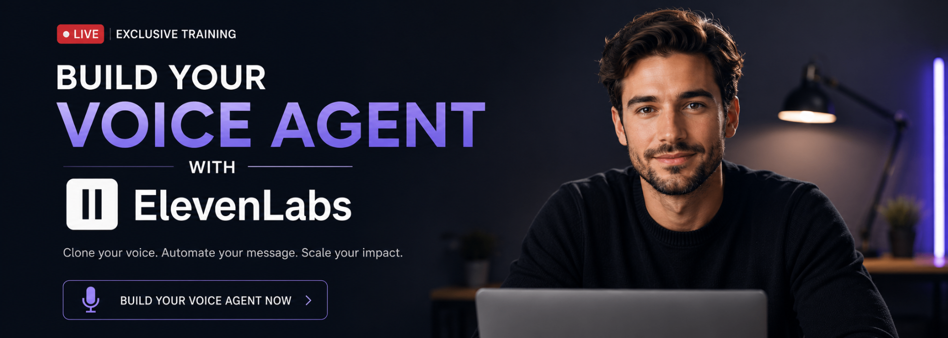 Build Your Voice Agent with ElevenLabs — live training